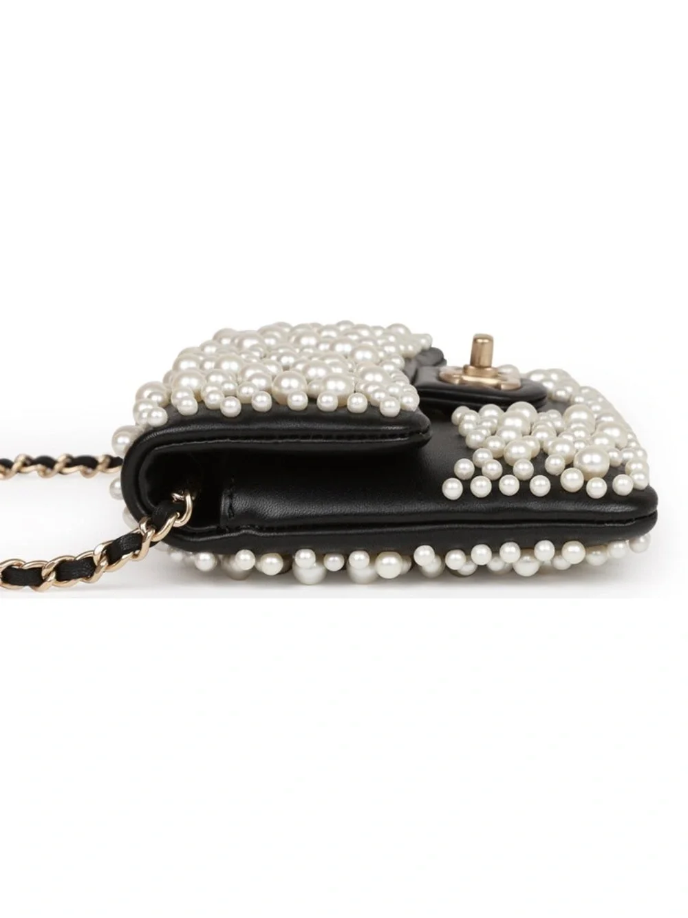 CHANEL Pearl Mini Flap Bag